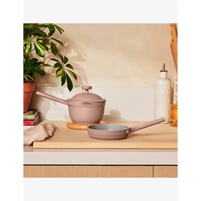 Our Place Spice Tiny Ceramic Pot And Pan Set In Brown