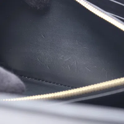 Pre-owned Celine Black Leather Long Wallet (bi-fold) ()