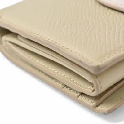Pre-owned Celine Light Pink Leather Wallet (bi-fold) ()