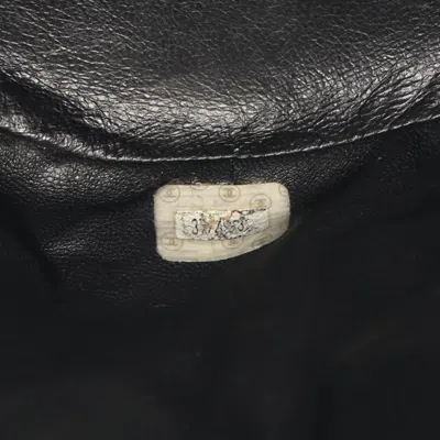 Pre-owned Chanel Black Leather Backpack ()