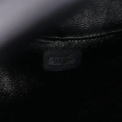 Pre-owned Chanel Black Leather Backpack ()