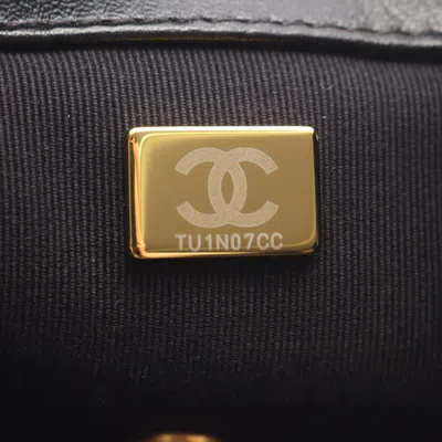 Pre-owned Chanel Black Leather Backpack ()