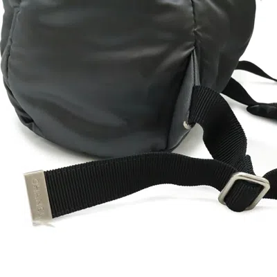 Pre-owned Chanel Black Nylon Backpack ()