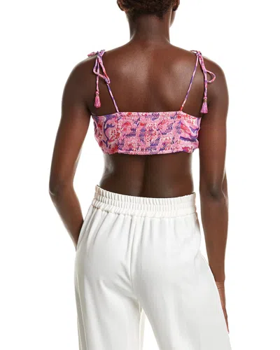 Rococo Sand Bandeau Top In Pink