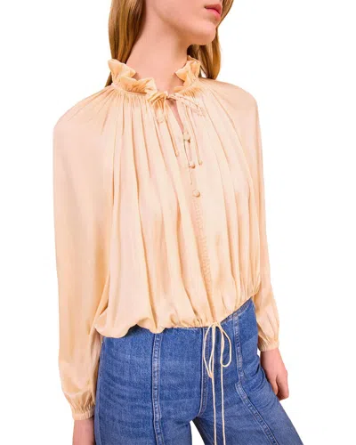 Ulla Johnson Laurette Blouse In Pink