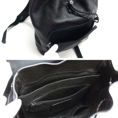 Pre-owned Coach Black Leather Backpack ()