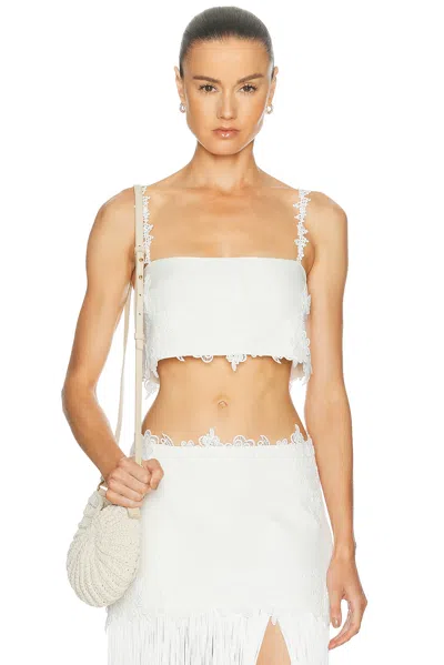 Retroféte Dextra Top In White