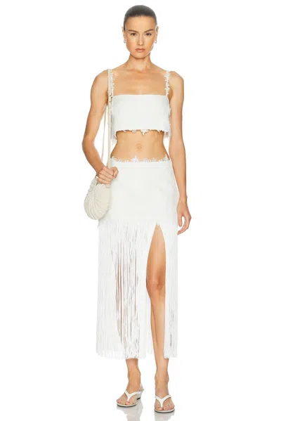 Retroféte Dextra Top In White