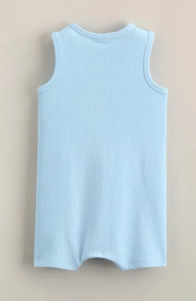 Nordstrom Rib Romper In Blue