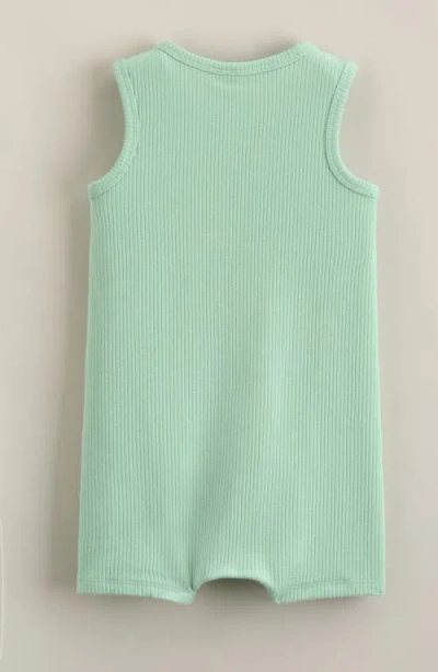 Nordstrom Rib Romper In Green