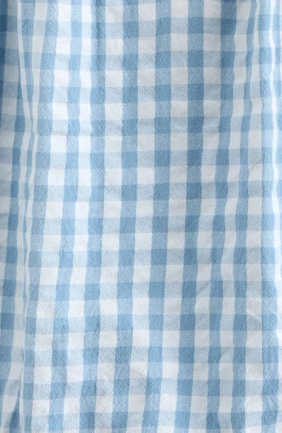 Nordstrom Flutter Sleeve Bubble Romper In Blue