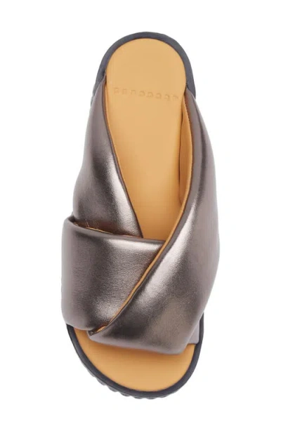4ccccees Plia Anda Platform Sandal In Silver
