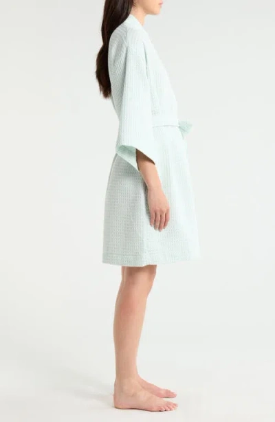 Nordstrom Everyday Waffle Robe In Blue