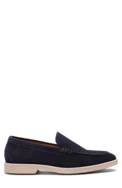 Stuart Weitzman Don Loafer In Blue