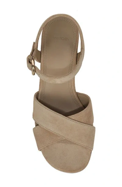 Vince Ericka Ankle Strap Platform Sandal In Multi