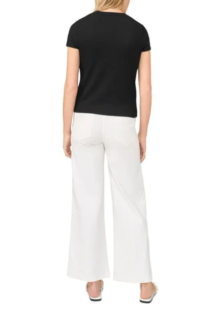 Halogenr Halogen(r) Easy Texture T-shirt In Black