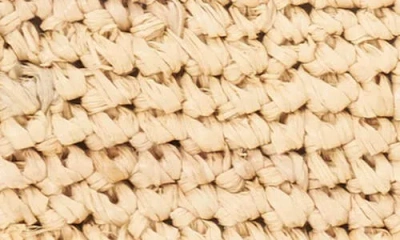 Staud Moon Raffia Tote In Brown