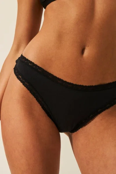 Stripe & Stare Thong Four Pack In Multi