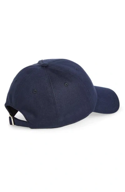 Givenchy Embroidered Logo Adjustable Baseball Cap In Blue