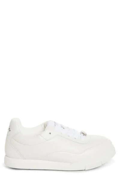 Givenchy White Yard Leather Sneakers In White