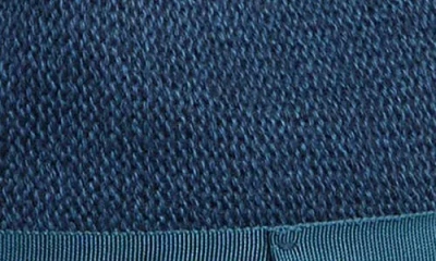 Brixton Lyons Packable Fedora In Blue