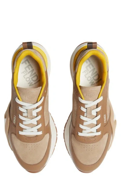 Fendi Flow Low Top Sneaker In Multi