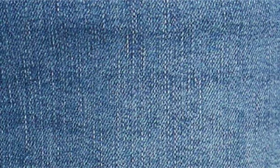 Frame The Pixie Icon Raw Hem Flare Leg Jeans In Blue
