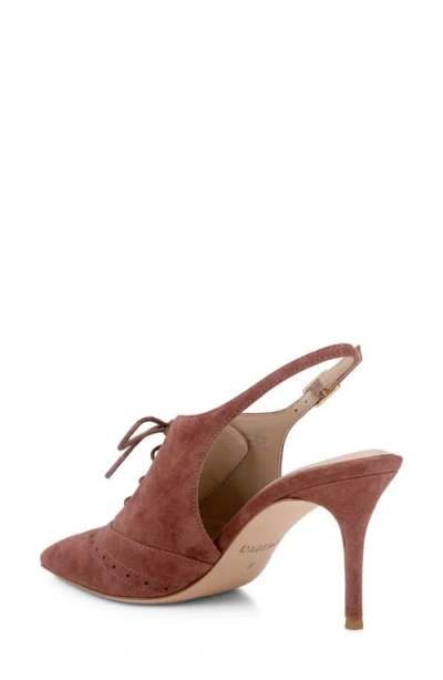L'agence Shreya Pointed Toe Slingback Pump In Multi