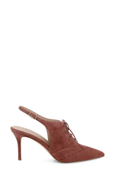 L'agence Shreya Pointed Toe Slingback Pump In Multi