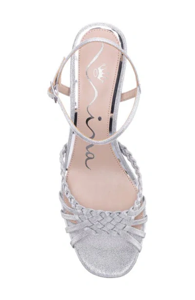 Nina Babe Sandal In Silver