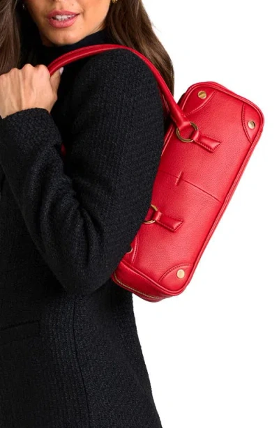 Hammitt Small Meredith Leather Shoulder Bag In Red