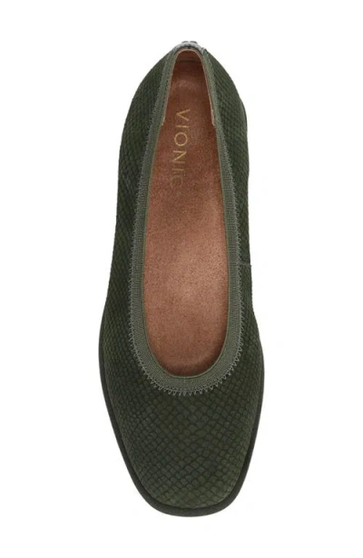 Vionic Caroll 2.0 Flat In Green