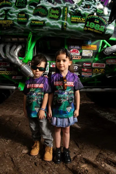 Monster Jam Short Sleeve T-shirt In Multi