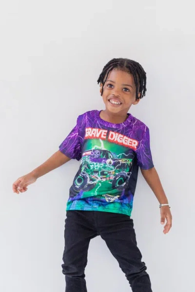 Monster Jam Short Sleeve T-shirt In Multi