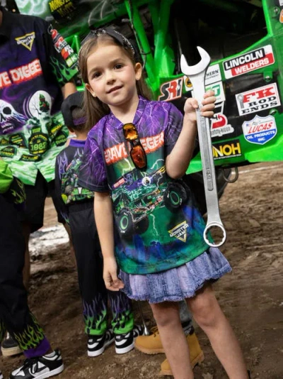 Monster Jam Short Sleeve T-shirt In Multi