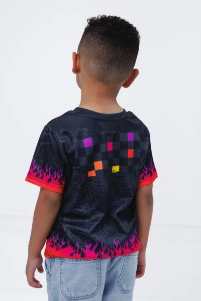 Monster Jam Athletic Jersey Graphic T-shirt In Black