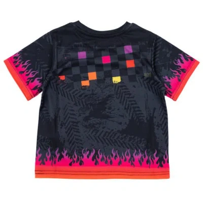 Monster Jam Athletic Jersey Graphic T-shirt In Black