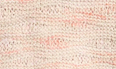 Nic + Zoe Nic+zoe Textured Wave Sweater In Pink