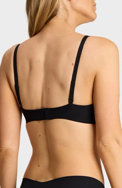 Commando Rib Bralette In Black