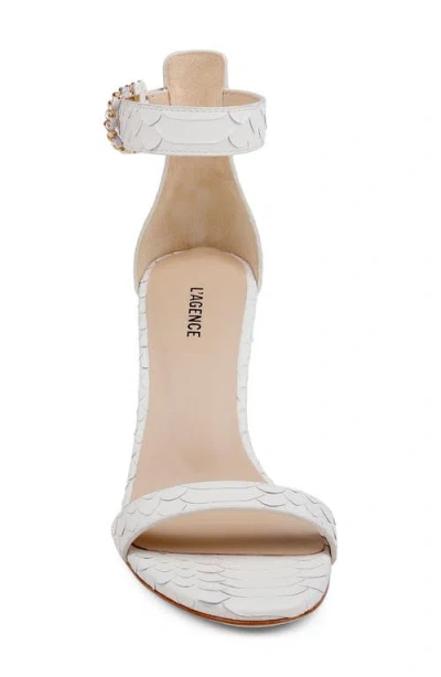 L'agence Gisele Ankle Strap Sandal In Multi