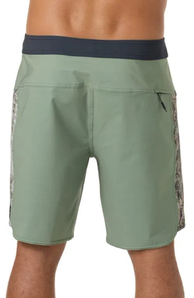 O'neill Hyperfreak Tech Panel Board Shorts In Green