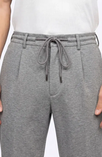 Cuts Soho Crop Drawstring Pants In Gray