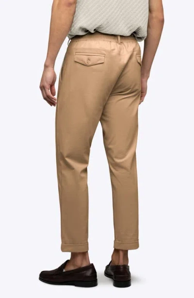 Cuts Soho Crop Drawstring Pants In Brown