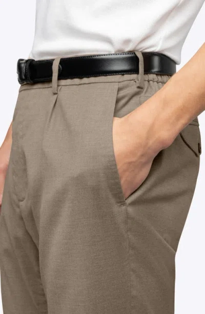 Cuts Soho Crop Drawstring Pants In Brown