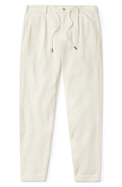 Cuts Soho Crop Drawstring Pants In Brown