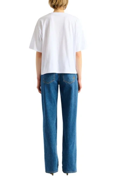 Balmain Printed Flower T-shirt In White
