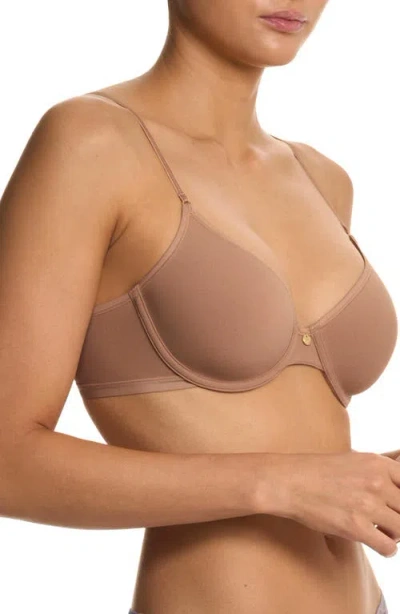 Natori Understated Underwire T-shirt Bra In Brown