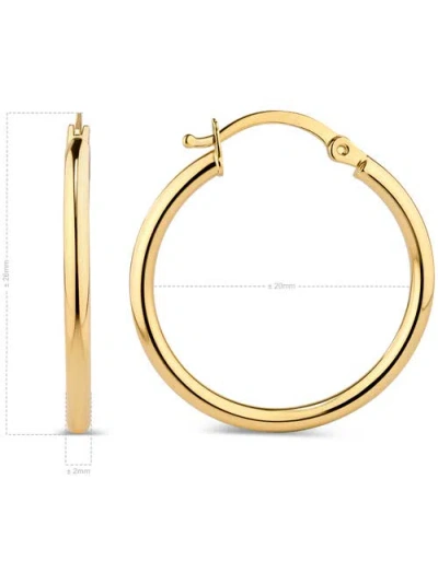 Devata 20mm Hoop Earrings In Gold