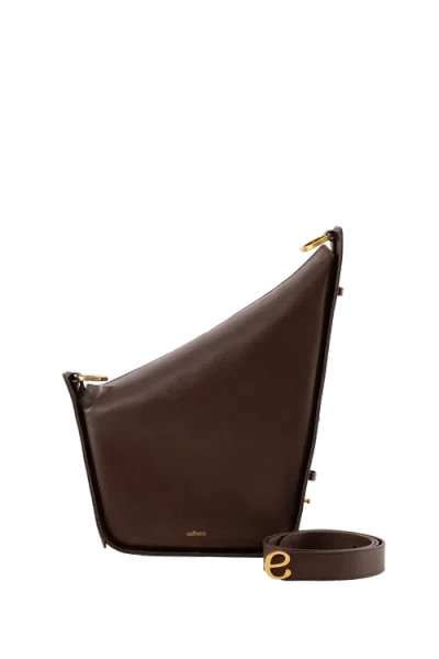 Esthera 10am Leather Belted Strap Bag In Pattern