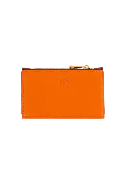 Esthera Modular Leather Wallet In Blue